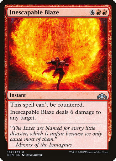 Inescapable Blaze [Guilds of Ravnica] 