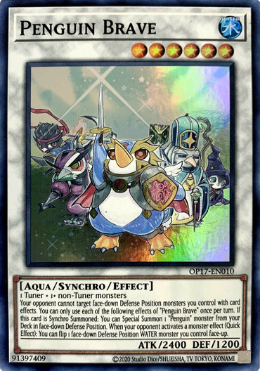 Penguin Brave [OP17-EN010] Super Rare 