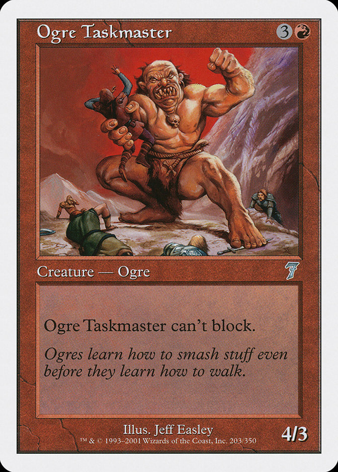 Ogre Taskmaster [Seventh Edition] 