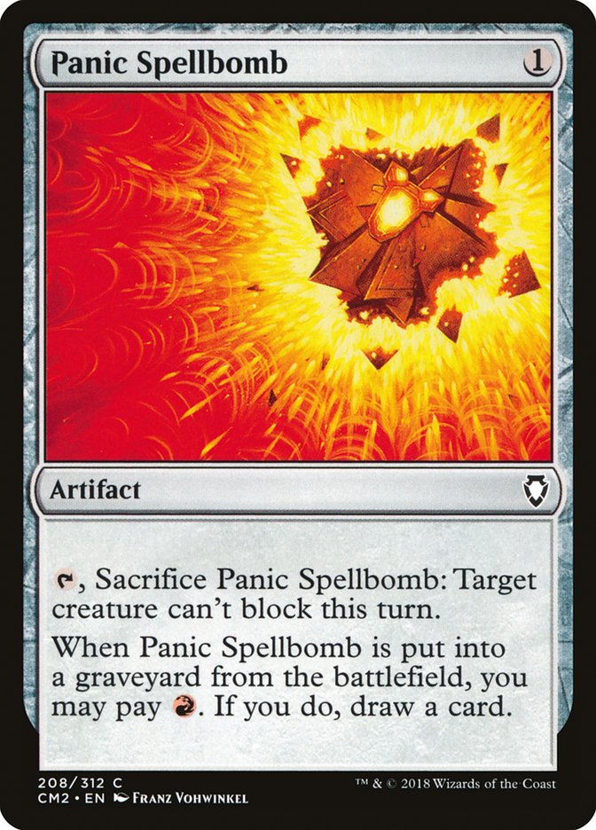 Panic Spellbomb [Commander Anthology Volume II] 