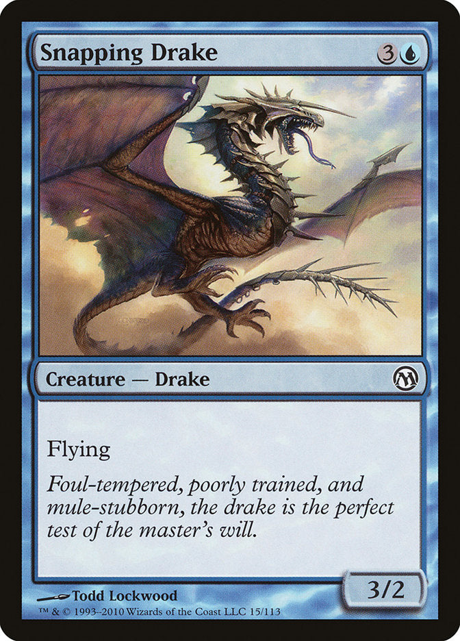 Snapping Drake [Duels of the Planeswalkers] 