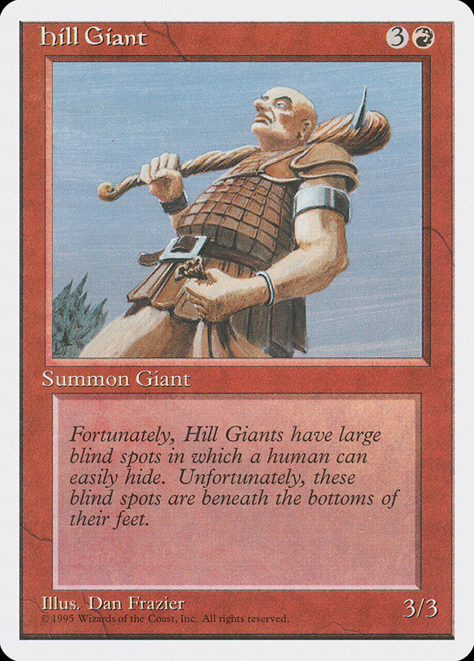 Hill Giant [Fourth Edition] 