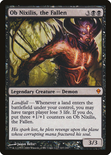 Ob Nixilis, the Fallen [Zendikar] 