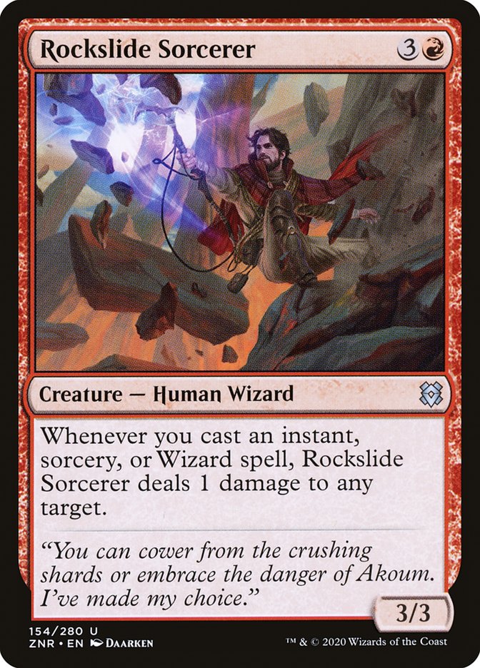 Rockslide Sorcerer [Zendikar Rising] 