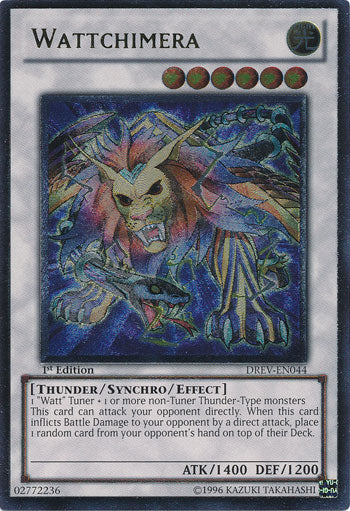 Wattchimera [DREV-EN044] Ultimate Rare 