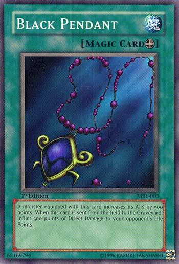 Black Pendant [MRL-003] Super Rare 