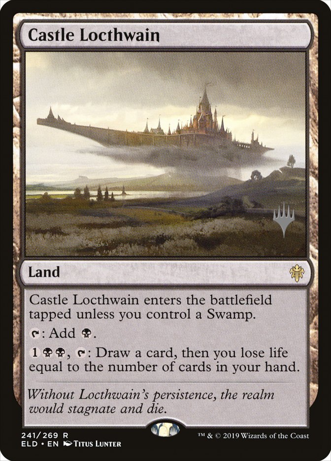 Castle Locthwain (Promo Pack) [Throne of Eldraine Promos] 