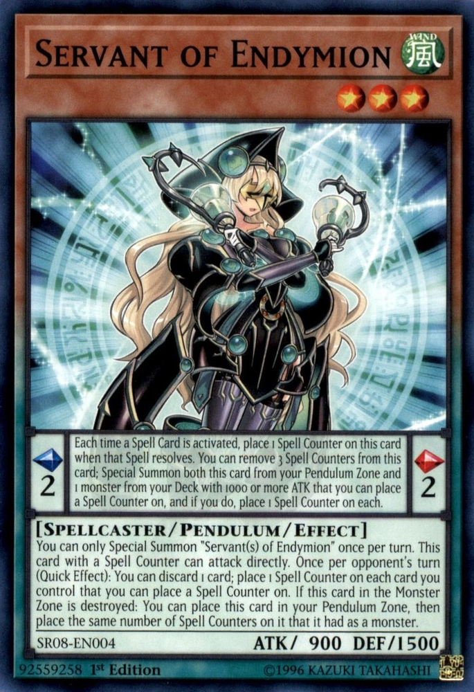 Servant of Endymion [SR08-EN004] Common 