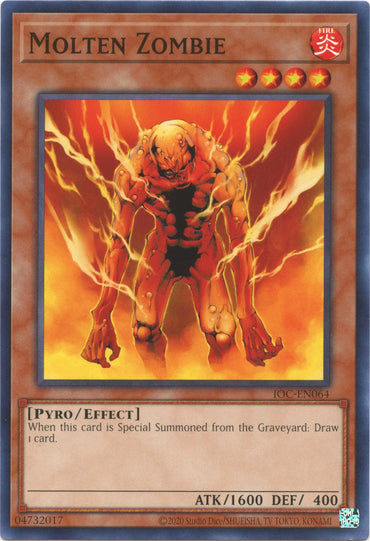 Molten Zombie (25th Anniversary) [IOC-EN064] Common 