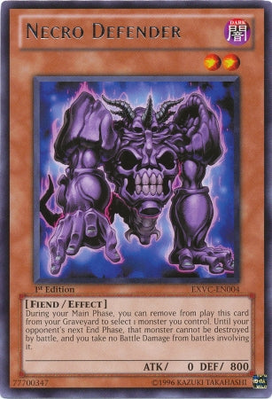 Necro Defender [EXVC-EN004] Rare 