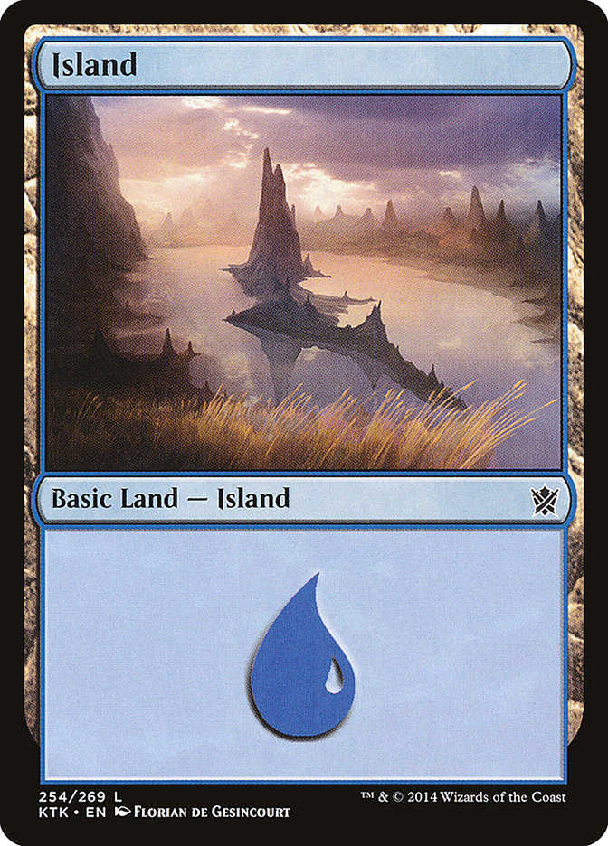 Island (254) [Khans of Tarkir] 