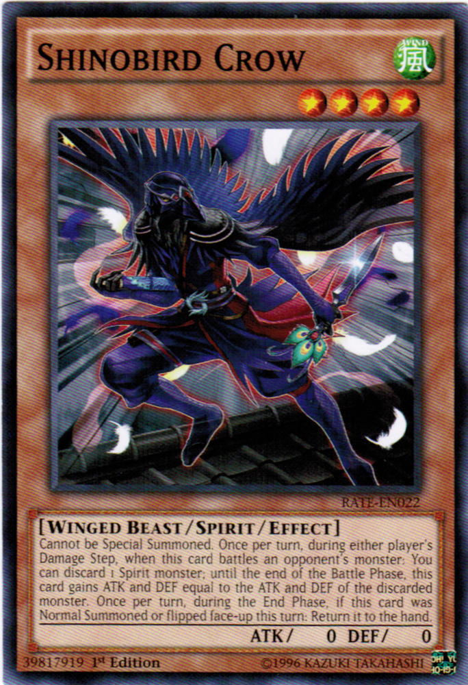 Shinobird Crow [RATE-EN022] Common 