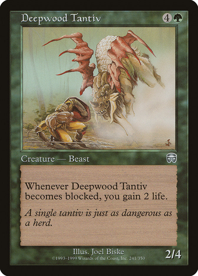 Deepwood Tantiv [Mercadian Masques] 