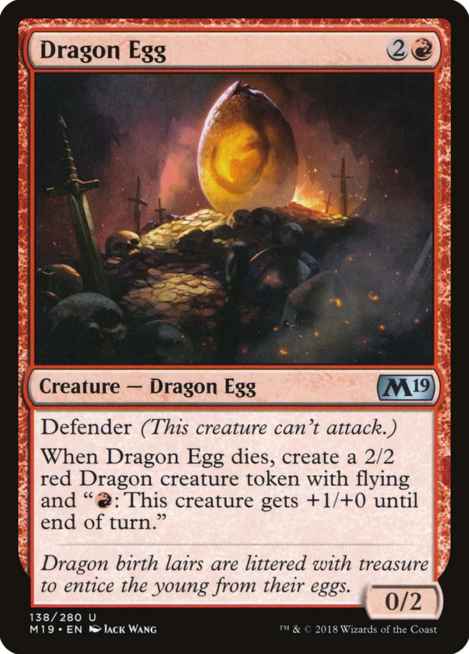 Dragon Egg [Core Set 2019] 