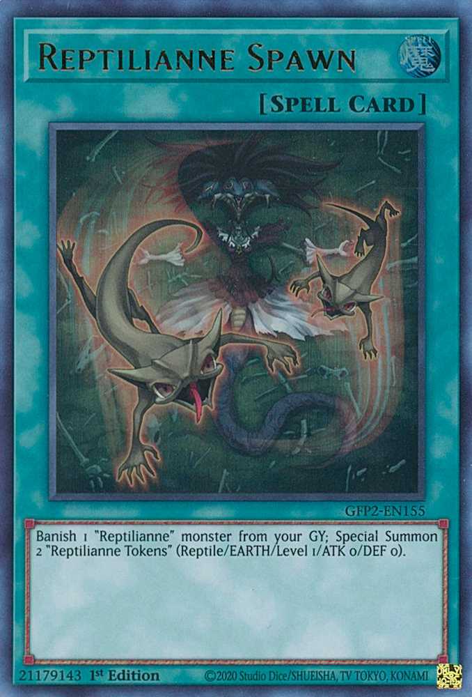 Reptilianne Spawn [GFP2-EN155] Ultra Rare 