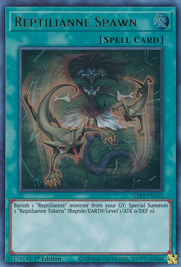 Reptilianne Spawn [GFP2-EN155] Ultra Rare 