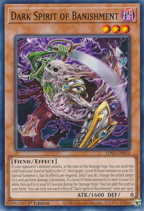 Dark Spirit of Banishment [LDS3-EN010] Common 