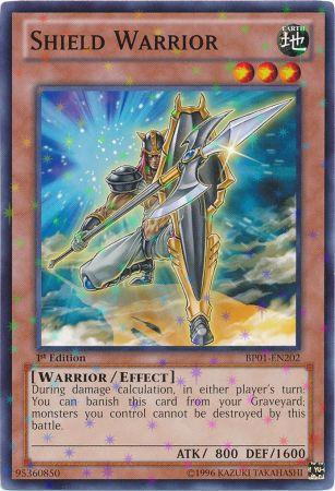 Shield Warrior [BP01-EN202] Starfoil Rare 