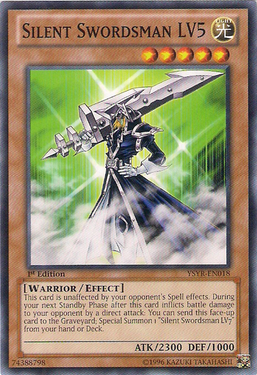 Silent Swordsman LV5 [YSYR-EN018] Common 
