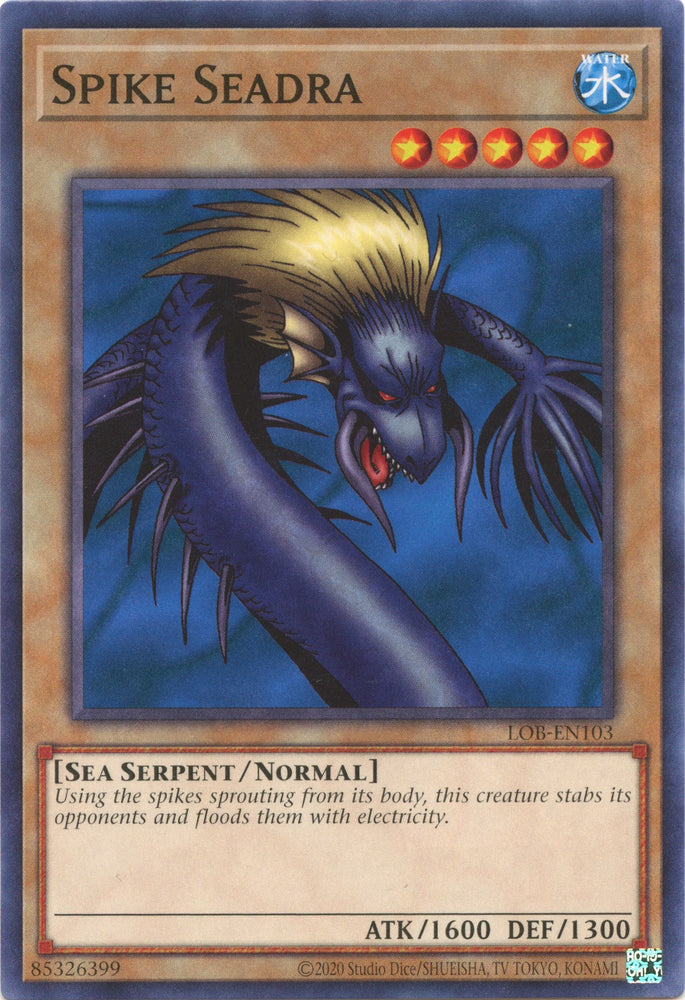 Spike Seadra (25th Anniversary) [LOB-EN103] Common 
