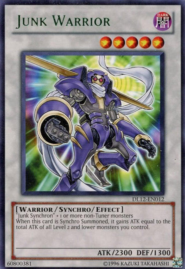 Junk Warrior (Green) [DL12-EN012] Rare 