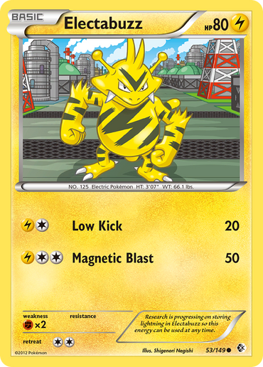 Electabuzz (53/149) [Black & White: Boundaries Crossed]