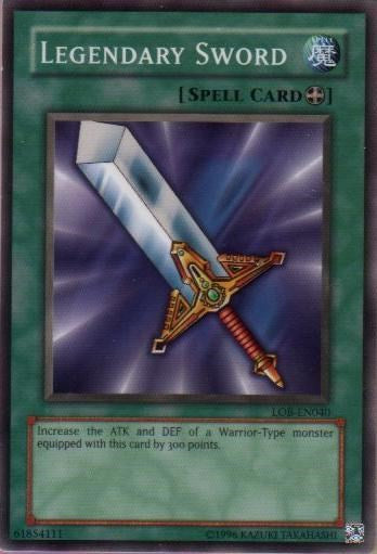 Legendary Sword [LOB-EN040] Common 
