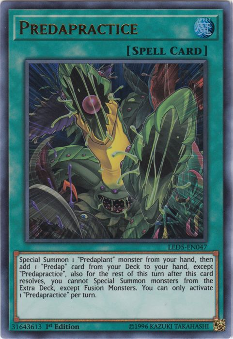 Predapractice [LED5-EN047] Ultra Rare 