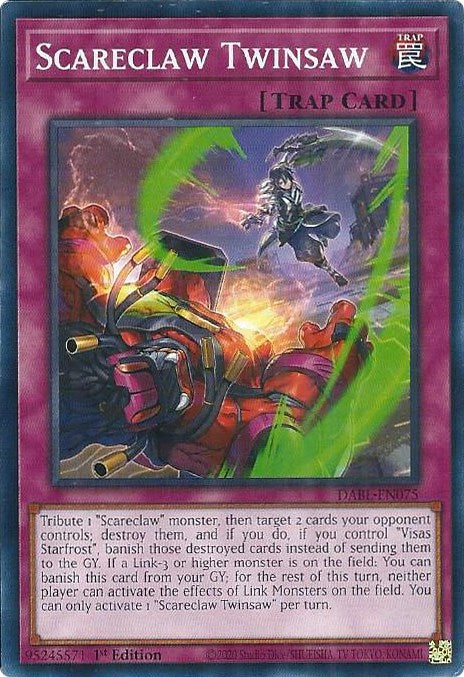 Scareclaw Twinsaw [DABL-EN075] Common 