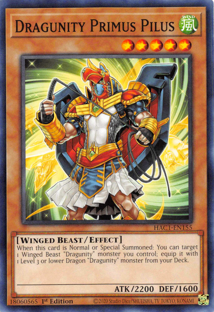 Dragunity Primus Pilus [HAC1-EN155] Common 