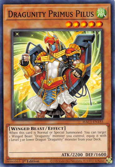 Dragunity Primus Pilus [HAC1-EN155] Common 
