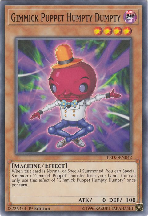 Gimmick Puppet Humpty Dumpty [LED5-EN042] Common 