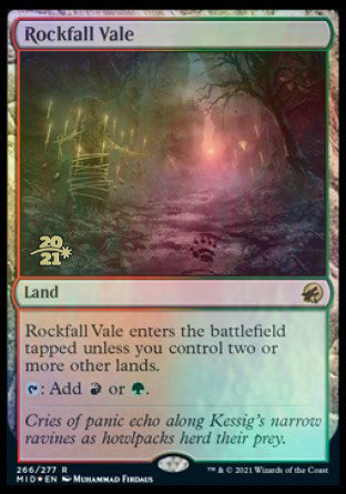 Rockfall Vale [Innistrad: Midnight Hunt Prerelease Promos] 