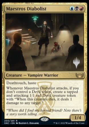 Diabolist Masters (Promo Pack) [Streets of New Capenna Promos] 