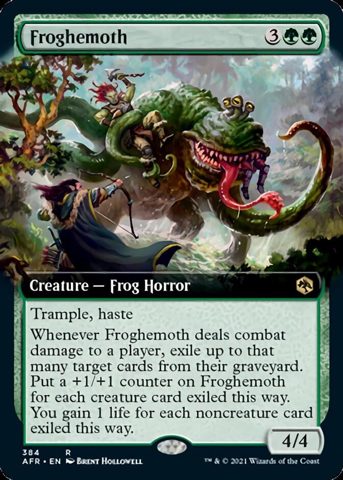 Froghemoth (Extended Art) [Dungeons &amp; Dragons: Adventures in the Forgotten Realms] 