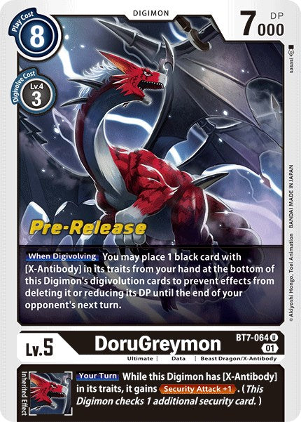 DoruGreymon [BT7-064] [Next Adventure Pre-Release Cards] 