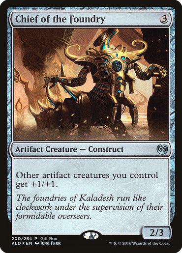 Chief of the Foundry (Gift Pack) [Kaladesh Promos] 