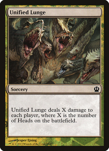 Unified Lunge [Theros Face the Hydra]