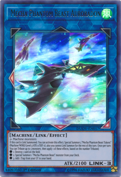 Mecha Phantom Beast Auroradon [DUOV-EN017] Ultra Rare 