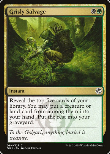 Grisly Salvage [Guilds of Ravnica Guild Kit]