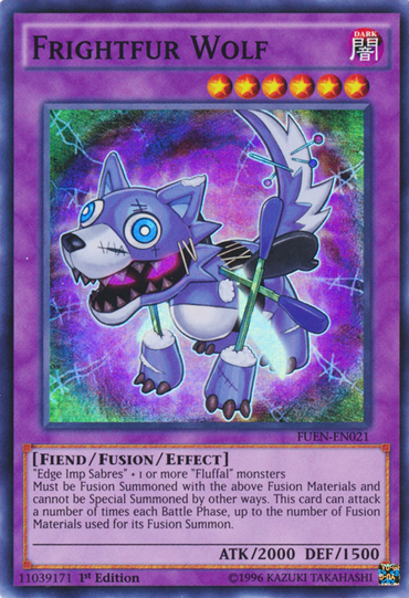 Frightfur Wolf [FUEN-EN021] Super Rare 