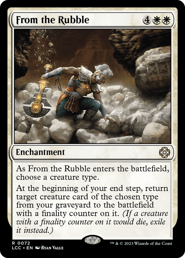 From the Rubble [The Lost Caverns of Ixalan Commander] 