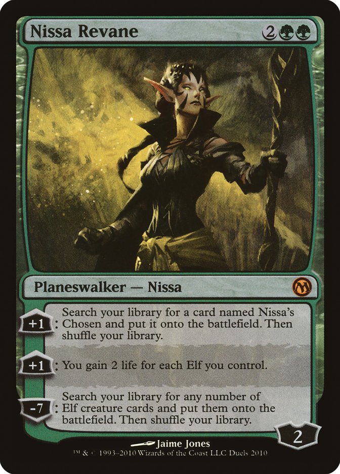 Nissa Revane (Duels of the Planeswalkers Promos) [Duels of the Planeswalkers Promos 2010] 