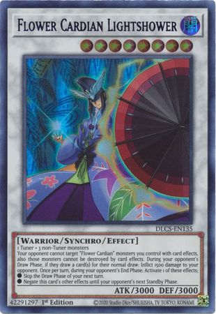 Flower Cardian Lightshower (Blue) [DLCS-EN135] Ultra Rare 