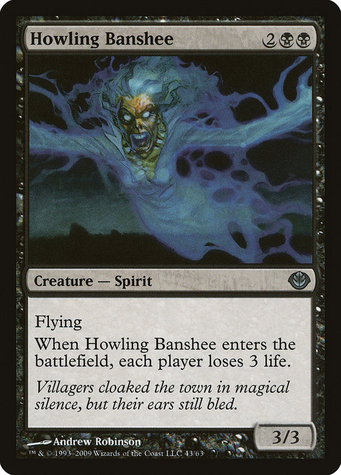 Howling Banshee [Duel Decks: Garruk vs. Liliana] 