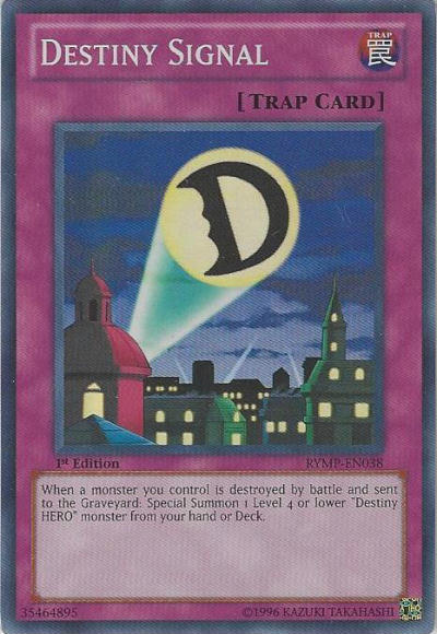 Destiny Signal [RYMP-EN038] Super Rare 