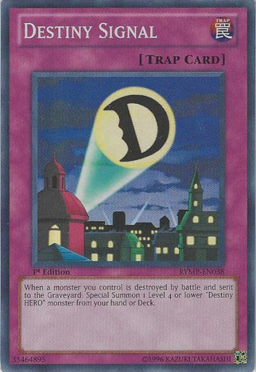 Destiny Signal [RYMP-EN038] Super Rare 