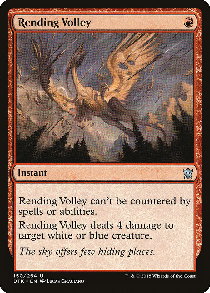 Rending Volley [Dragons of Tarkir] 