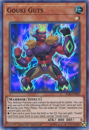 Gouki Guts [IGAS-ENSE3] Super Rare 