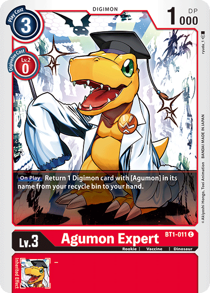 Agumon Expert [BT1-011] [Release Special Booster Ver.1.0] 